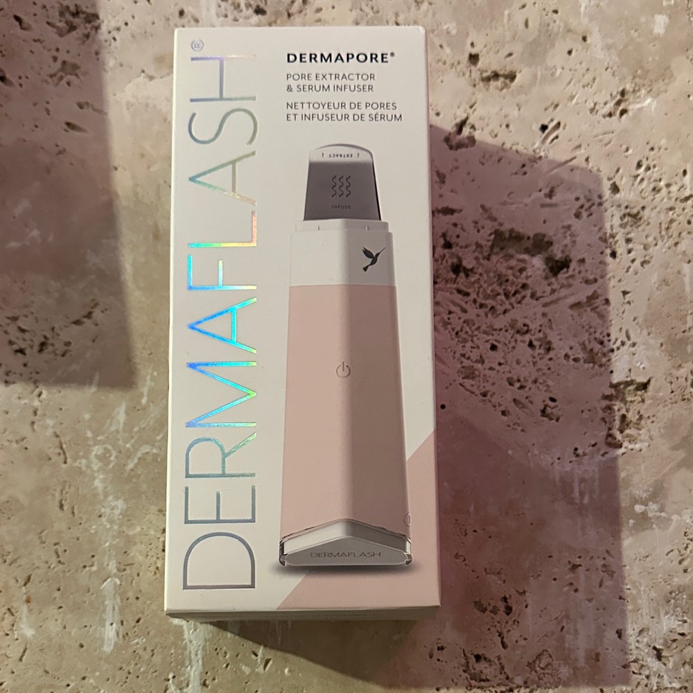 DERMAFLASH Dermapore Pore Extractor & Serum Infuser - Cream